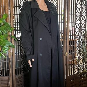 John Weitz Classic Raincoat Black